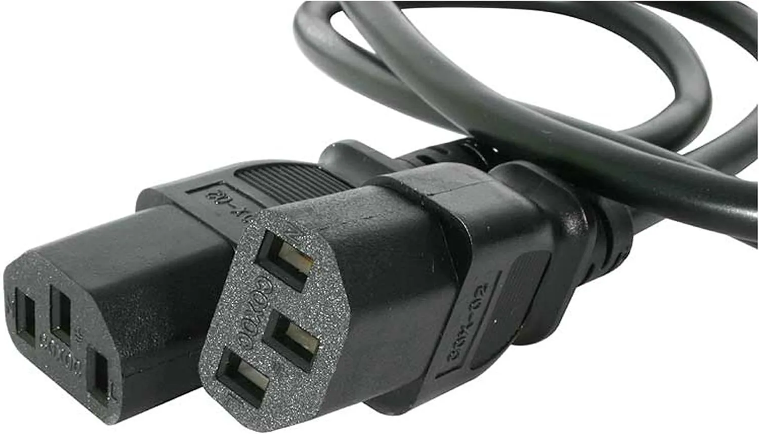 StarTech.com Computer Power Cord NEMA 5-15P to IEC C13 18AWG 125V 10A