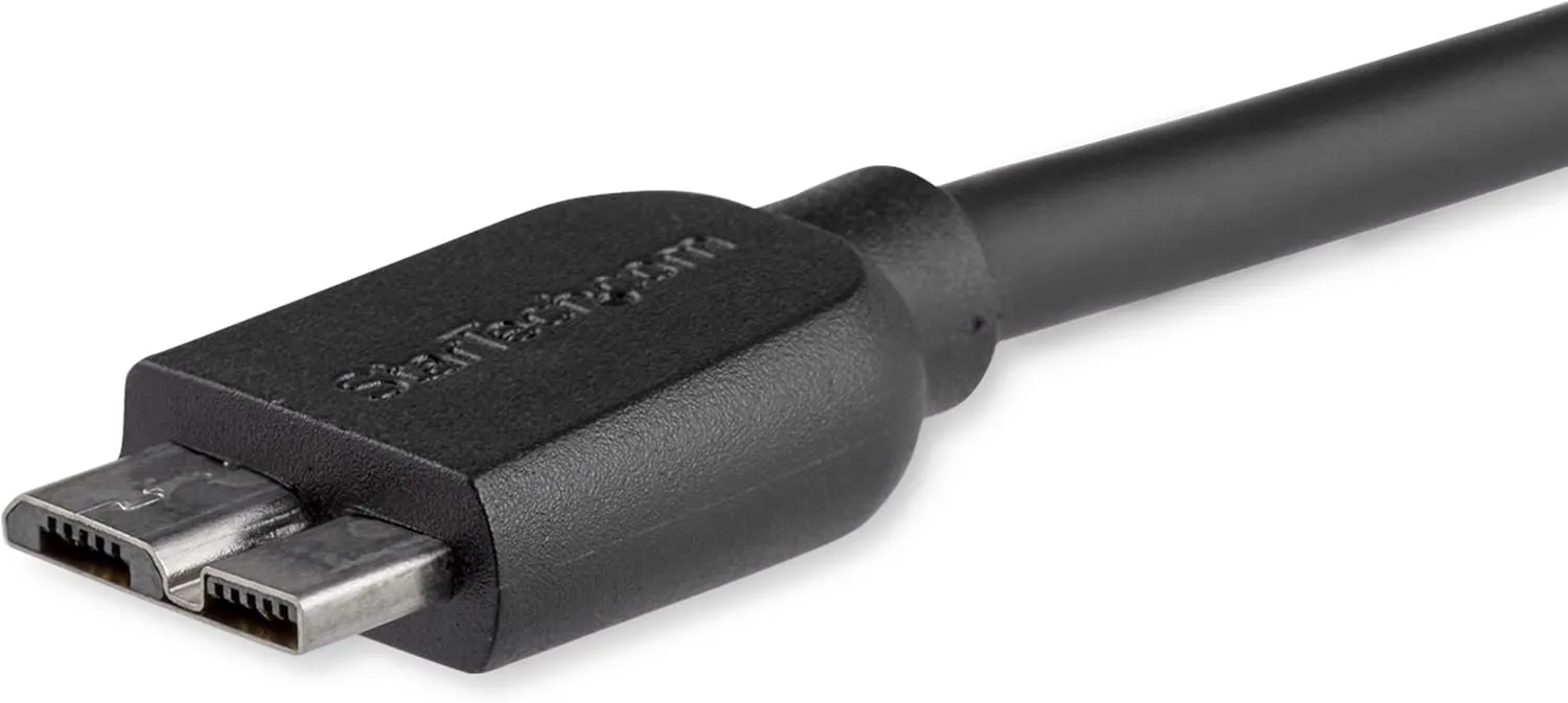 StarTech.com Slim SuperSpeed USB 3.0 A to Micro B Cable