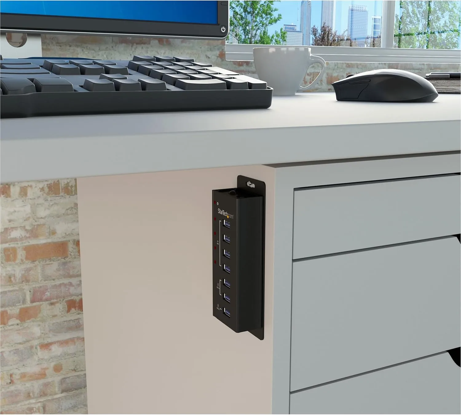 StarTech.com 7-Port USB 3.0 Hub with Dedicated Charging Ports