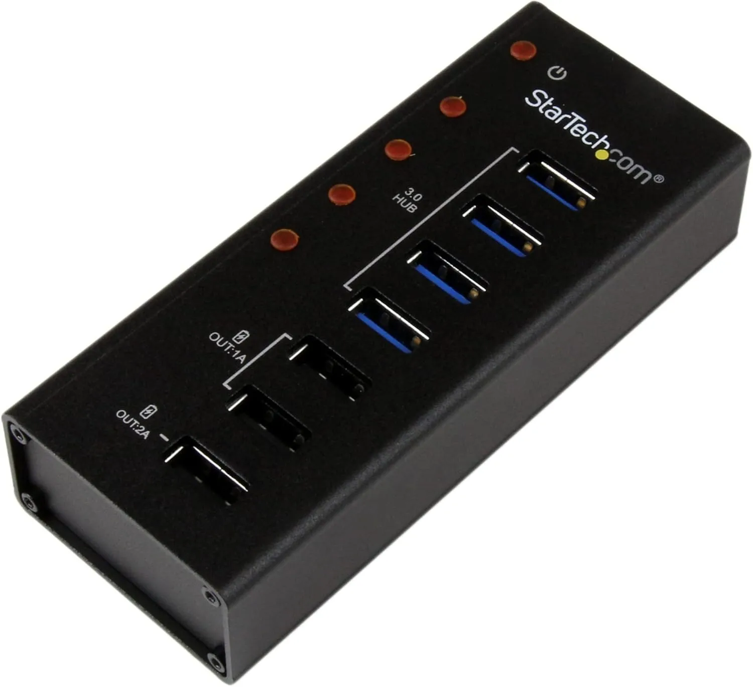 StarTech.com 7-Port USB 3.0 Hub with Dedicated Charging Ports