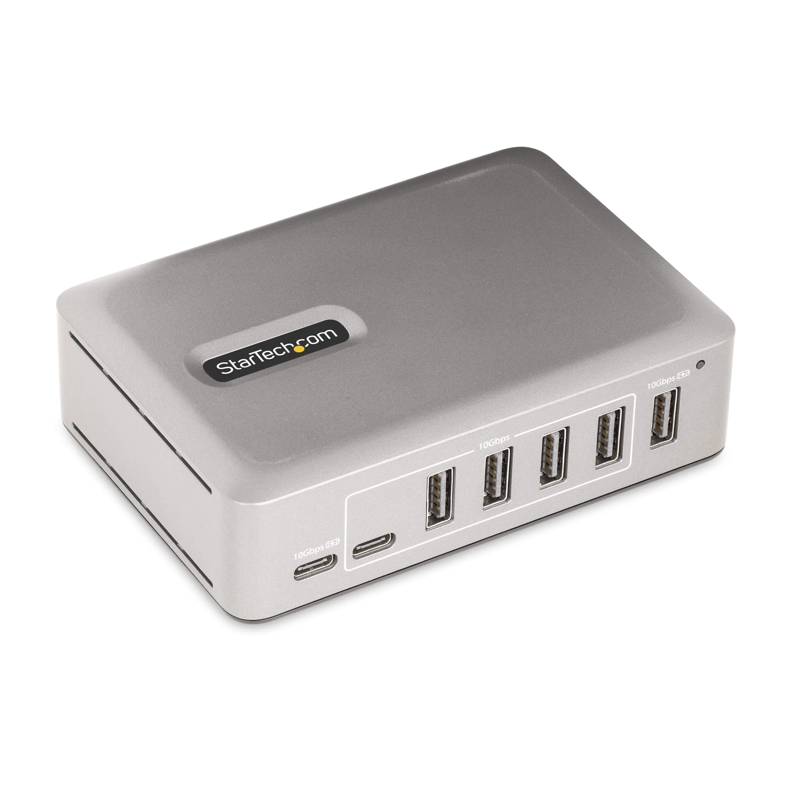 StarTech.com 7-Port USB-C Hub - 5X USB-A/2x USB-C - Self-Powered with65W Power Supply - USB 3.1 10Gbps