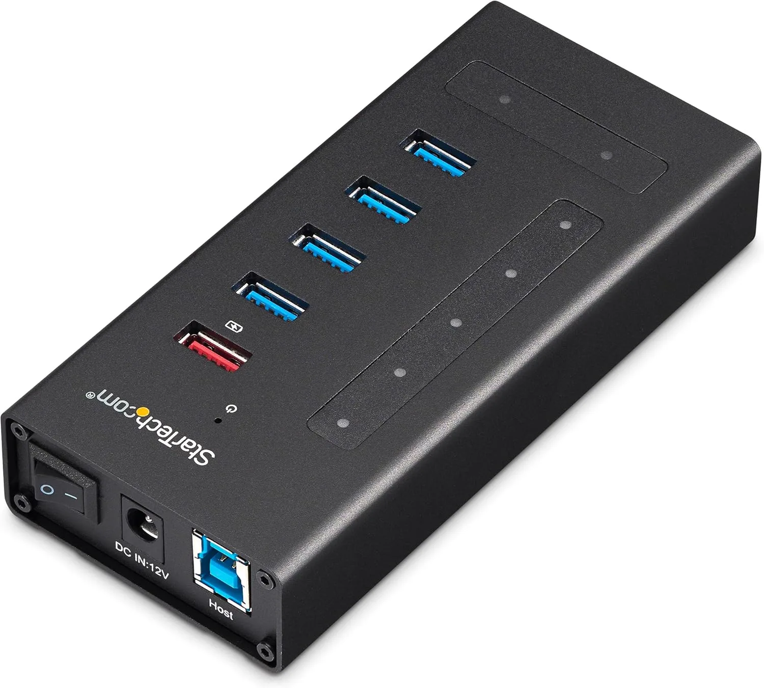 StarTech.com 7 Port USB C Hub - USB Type-C to 2x USB-C/5x USB-A - Metal Powered Hub