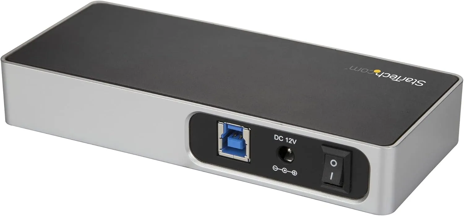 StarTech 7-Port USB-C Hub – 5x USB-A & 2x USB-C, Fast Charge (HB30C5A2CSC)