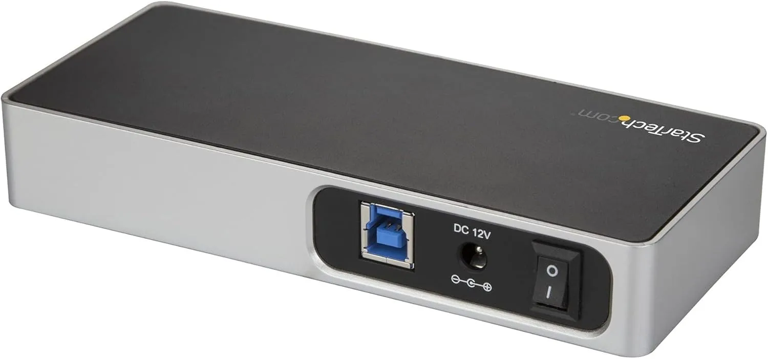 StarTech 7-Port USB-C Hub – 5x USB-A & 2x USB-C, Fast Charge (HB30C5A2CSC)