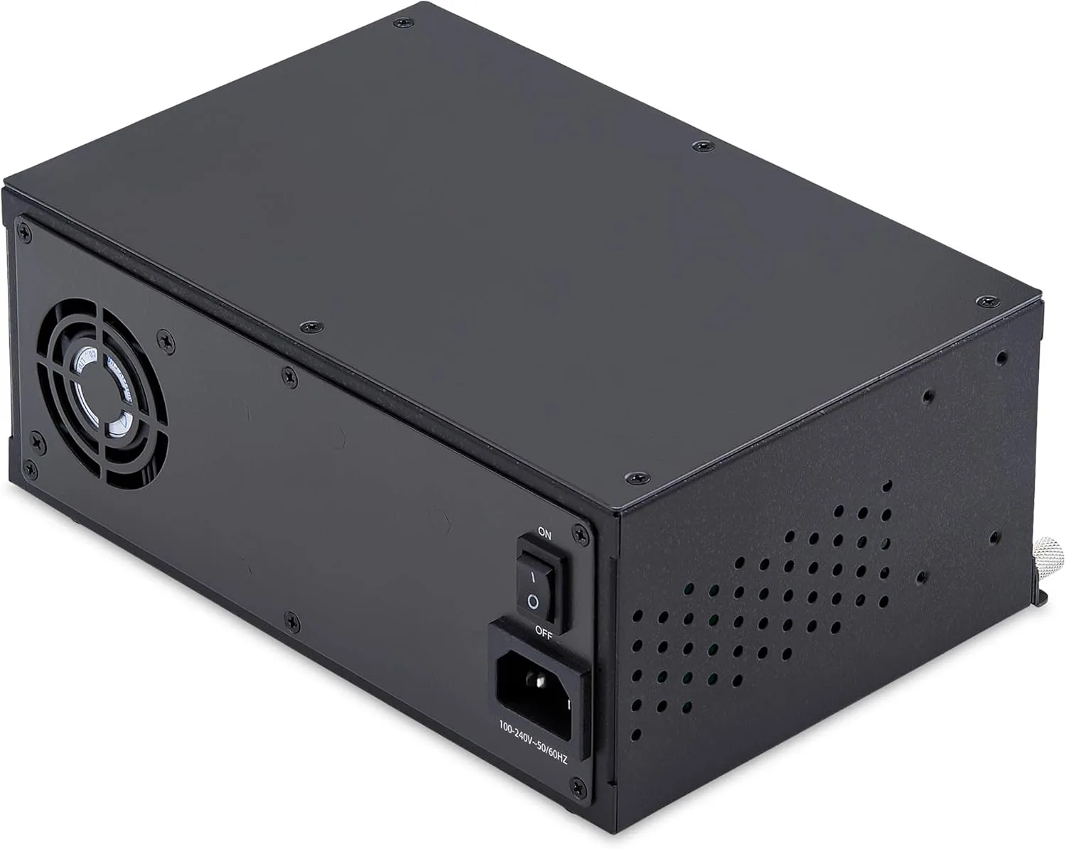 StarTech.com 7-Slot Unmanaged Media Converter Chassis, 10in Rackmount for MCM Media Converter Series, Active Cooling, TAA