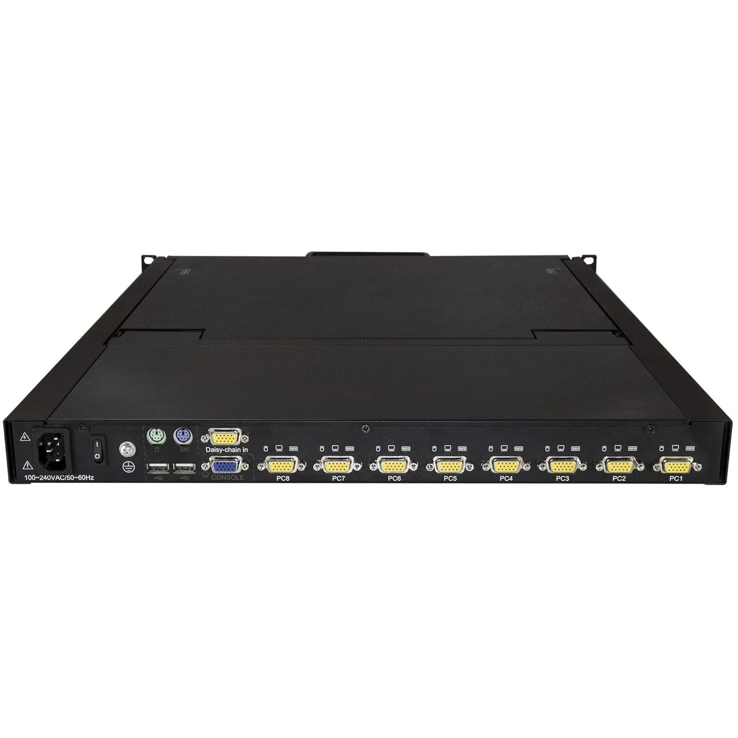StarTech.com 19in 1U Rackmount KVM Console with LCD, Keyboard and TouchPad