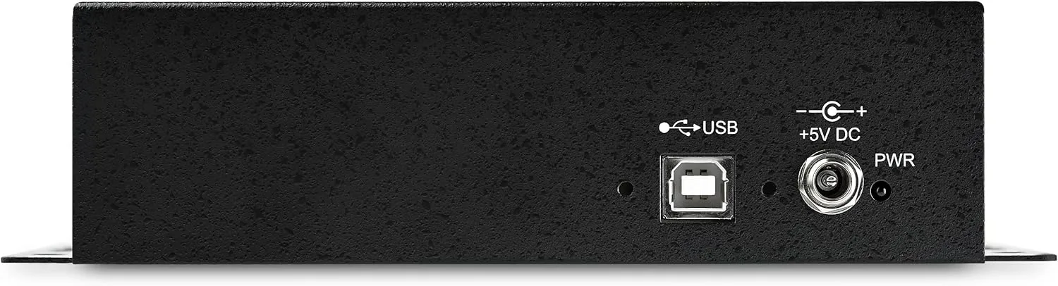 StarTech.com 8 Port USB to Serial RS232 Adapter - Wall Mount - Din Rail - COM Port Retention - FTDI USB to DB9 RS232 Hub