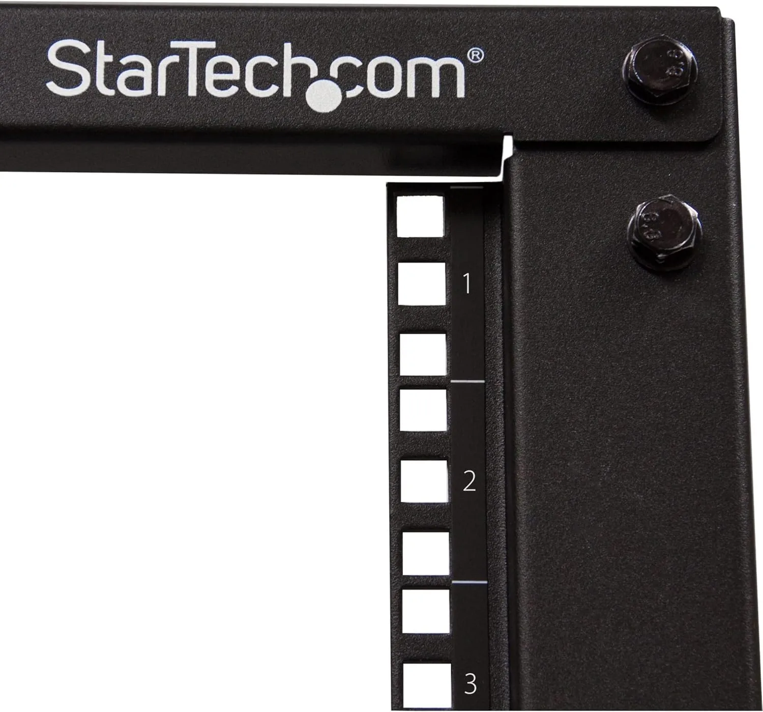 StarTech.com 4-Post Mobile Open Frame 19in Server Rack