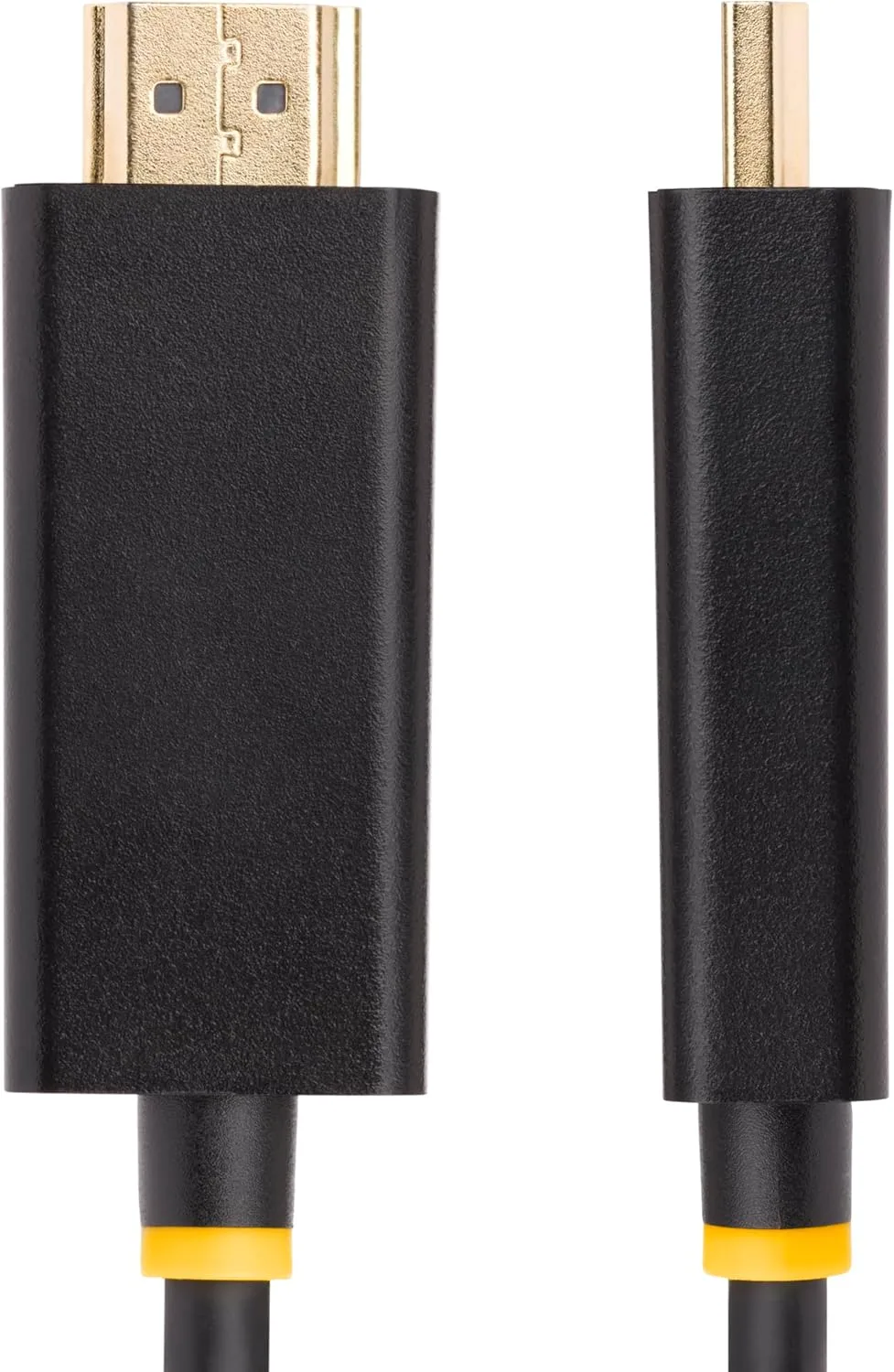 StarTech.com 6.6ft (2m) DisplayPort to HDMI Adapter Cable, 4K 60Hz with HDR, DP to HDMI 2.0b Cable, Active Video Converter
