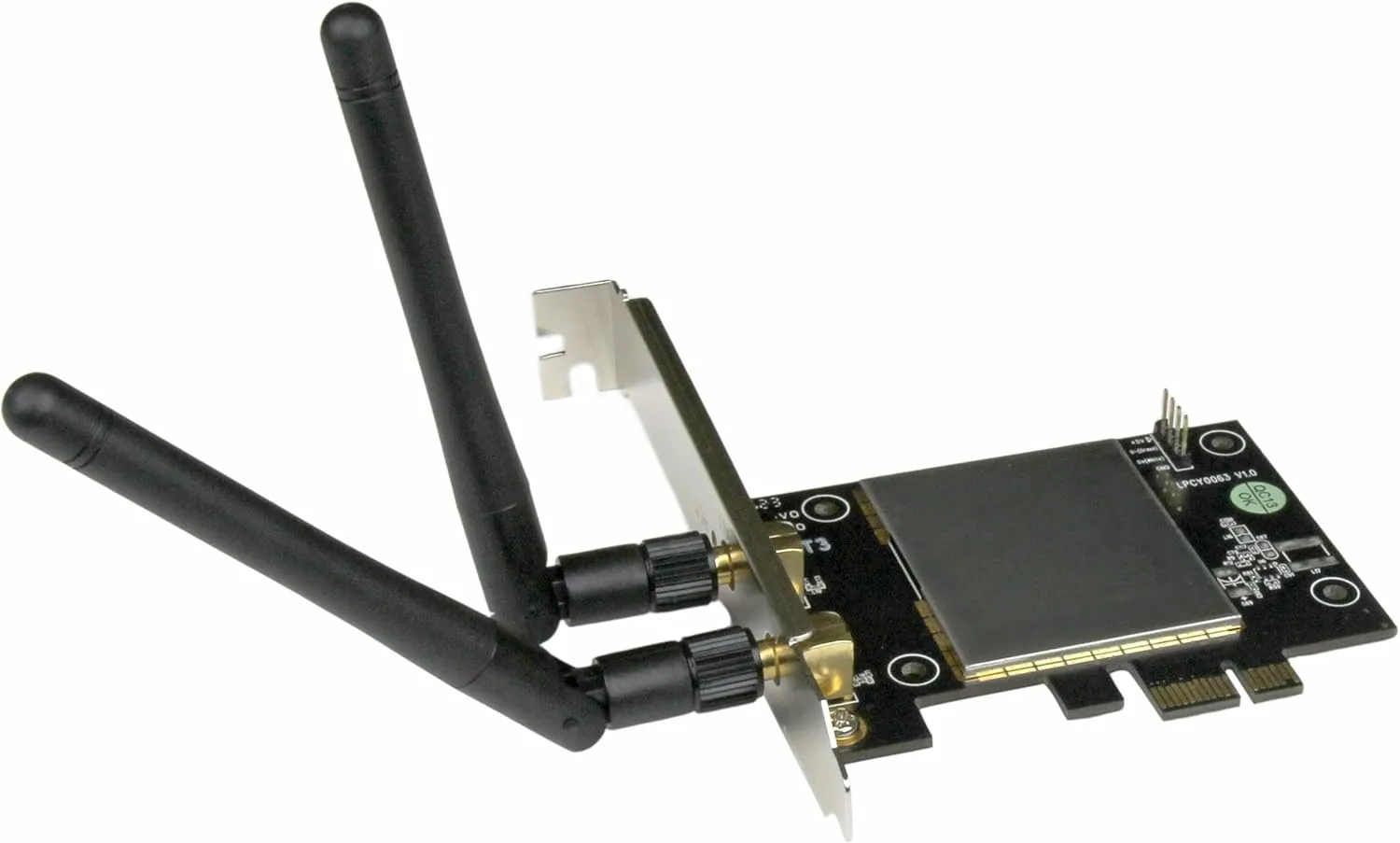 StarTech.com AC600 Wireless-AC Network Adapter - 802.11ac, PCI Express - Dual Band 2.4GHz / 5GHz PCIe Wireless Network Card