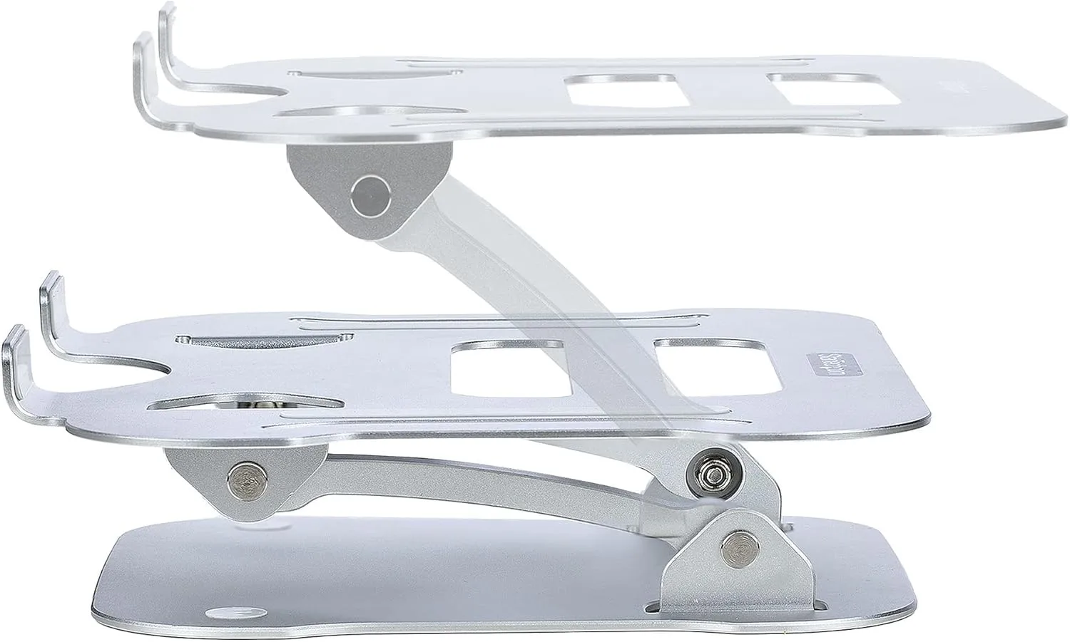 StarTech.com ADJ-Laptop-Riser Notebook Stand, 4.7" x 8.9" x 10.6", Silver