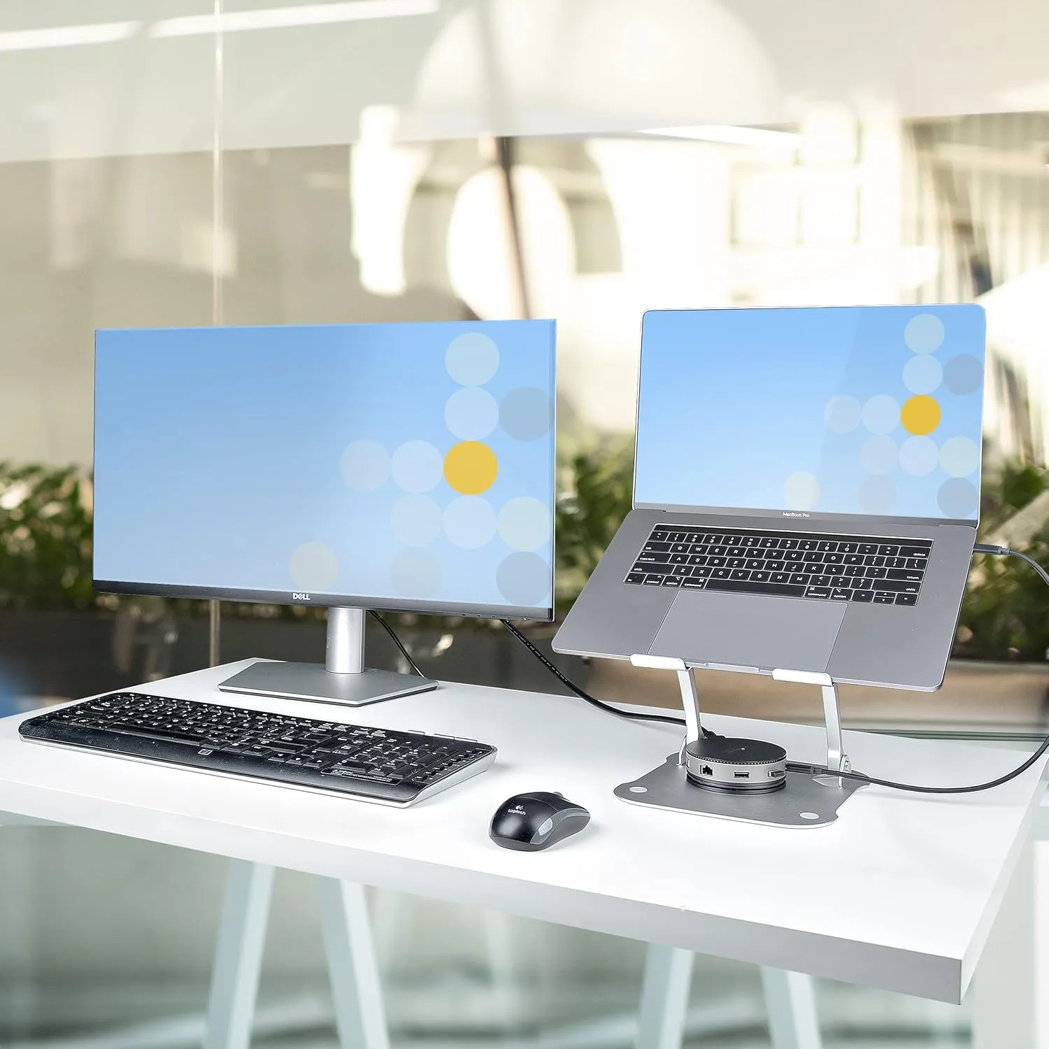 StarTech.com ADJ-Laptop-Riser Notebook Stand, 4.7" x 8.9" x 10.6", Silver