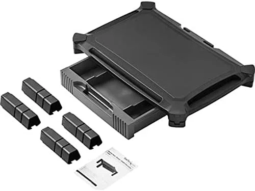 StarTech.com Adjustable Monitor Riser with Drawer and Stackable Columns