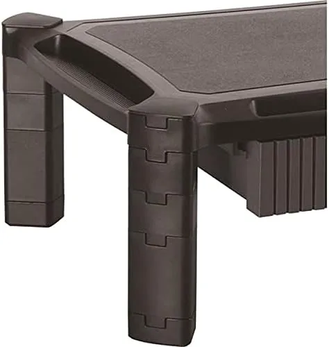 StarTech.com Adjustable Monitor Riser with Drawer and Stackable Columns