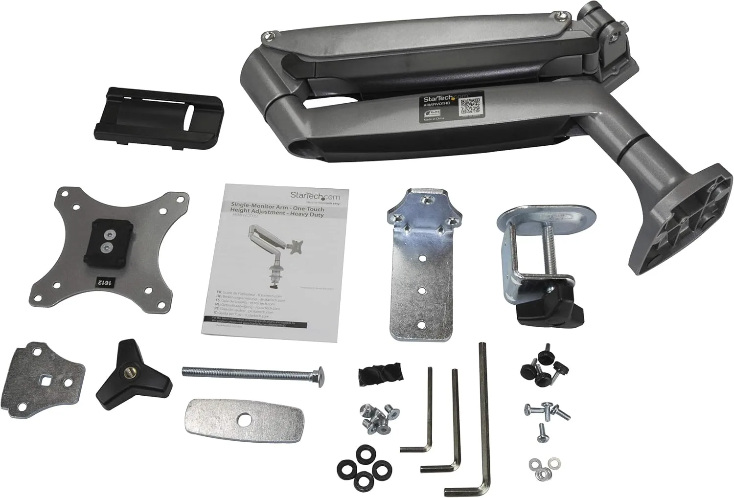 StarTech.com Desk Mount Monitor Arm - Full Motion Articulating Single Monitor