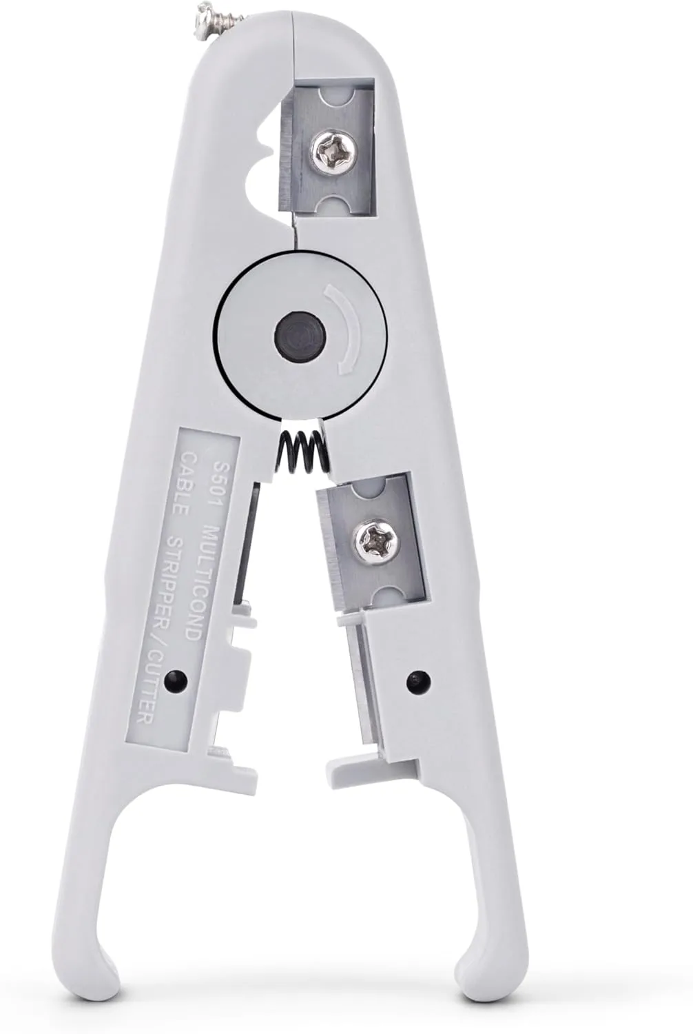 StarTech.com Network Cable Stripper and Cutter, Professional Wire Stripper for UTP/FTP/STP/Coax Cables, Rotary Wire Stripping and Cutting Tool