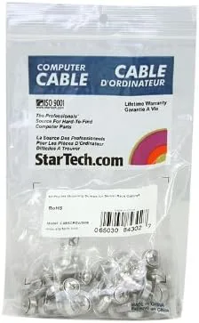 StarTech.com Mounting Screws and Cage Nuts for Server Rack & Cabinet