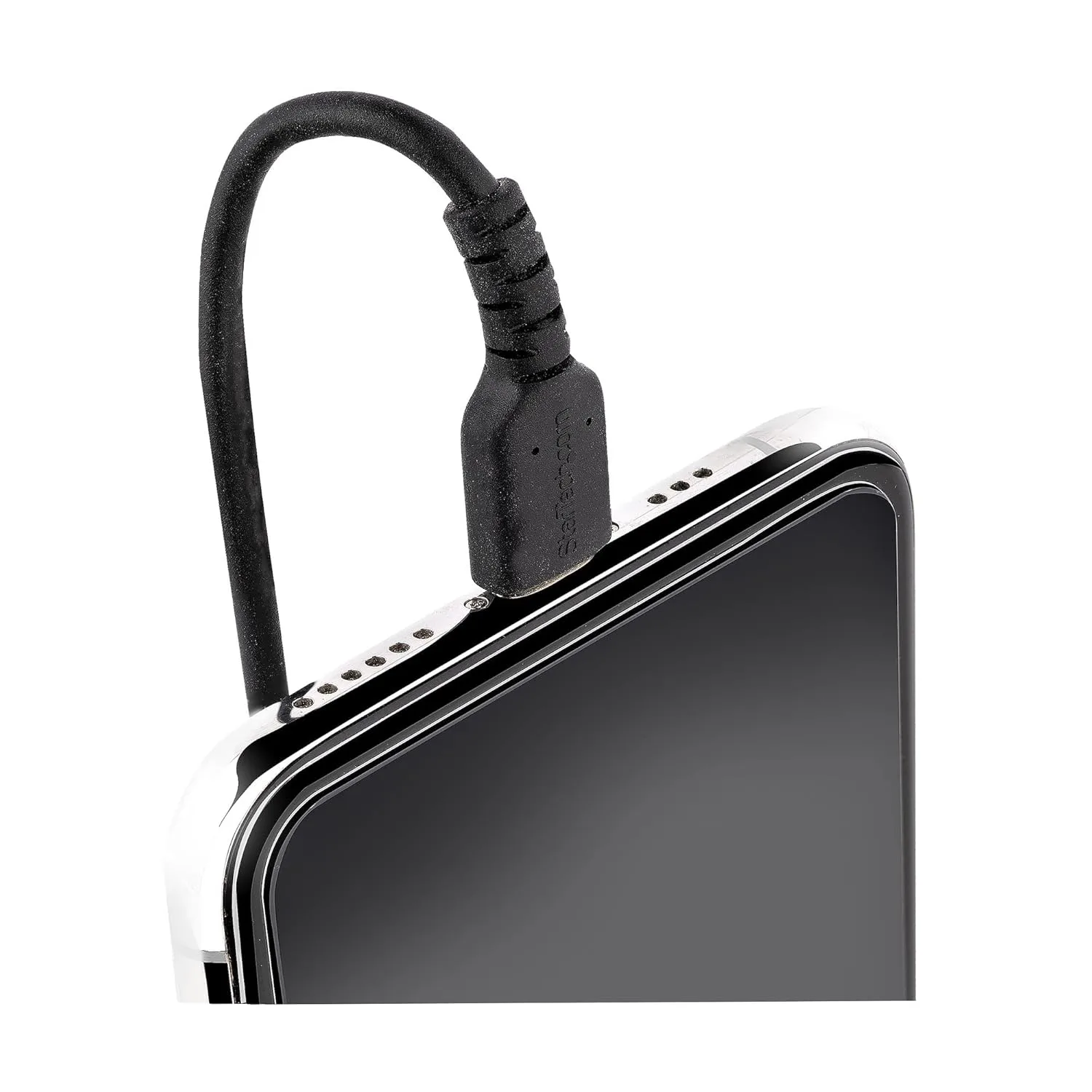 StarTech.com Coiled USB-A to Lightning Cable, MFi Certified, Durable TPE Jacket, Aramid Fiber Reinforced