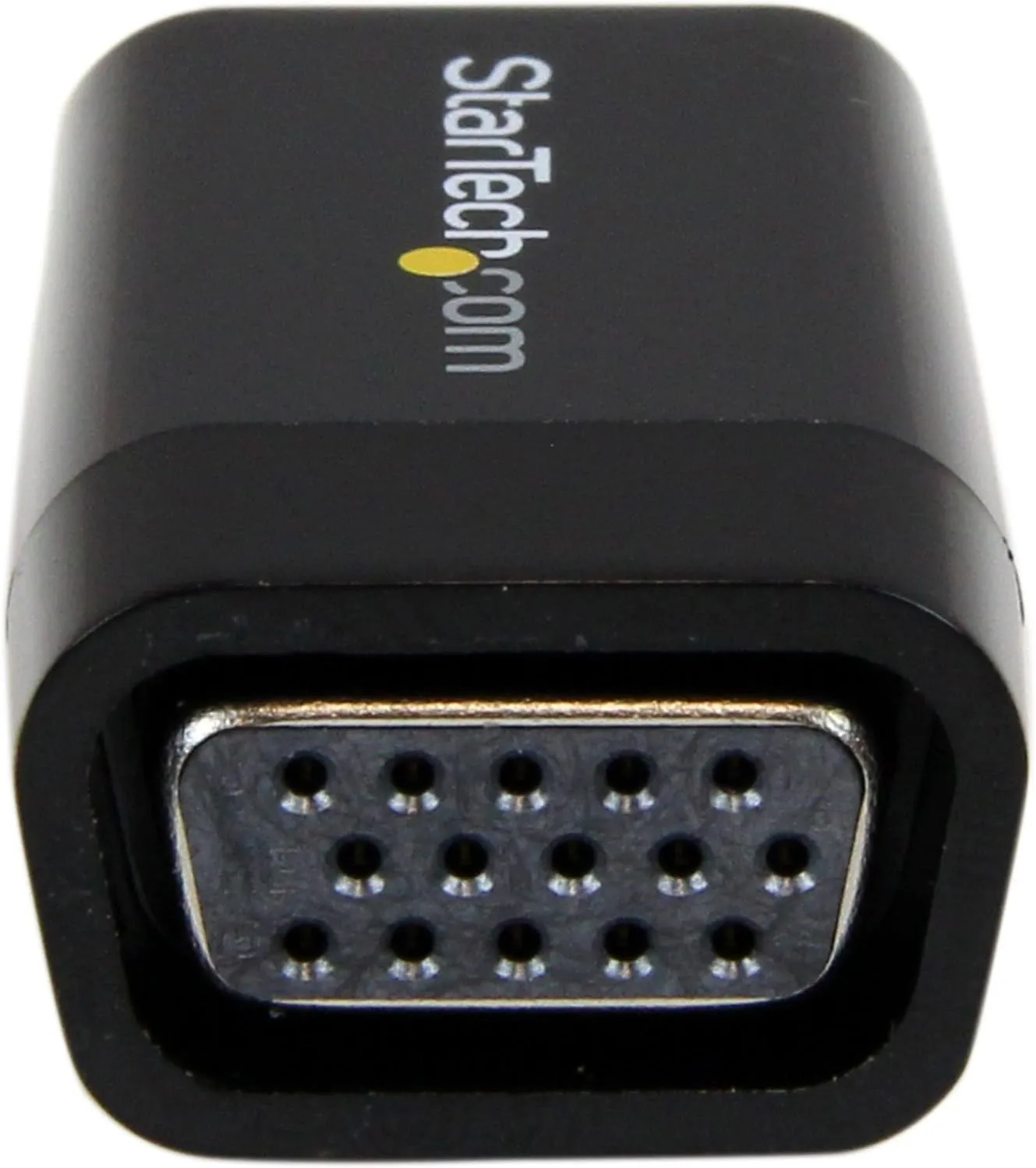 StarTech.com Compact HDMI to VGA Adapter Converter – Power Free HDMI Laptop to VGA Monitor / Projector Converter Box