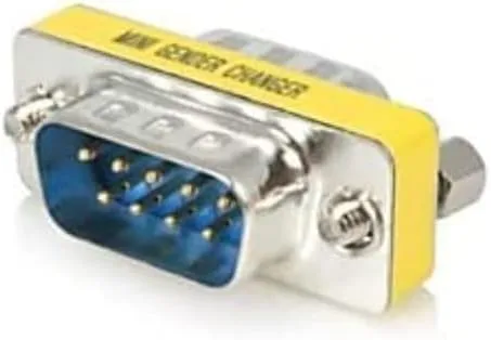StarTech.com Slimline Serial DB9 Gender Changer - M/M