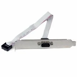 StarTech Motherboard Header Slot Plate - Adds DB9 Serial Port