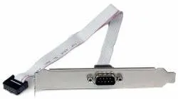 StarTech Motherboard Header Slot Plate - Adds DB9 Serial Port