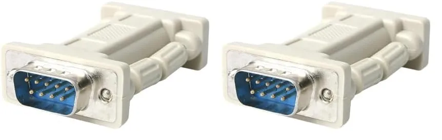 StarTech.com DB9 RS232 Serial Null Modem Adapter - DB-9 (M) to DB-9 (F) - NM9MF