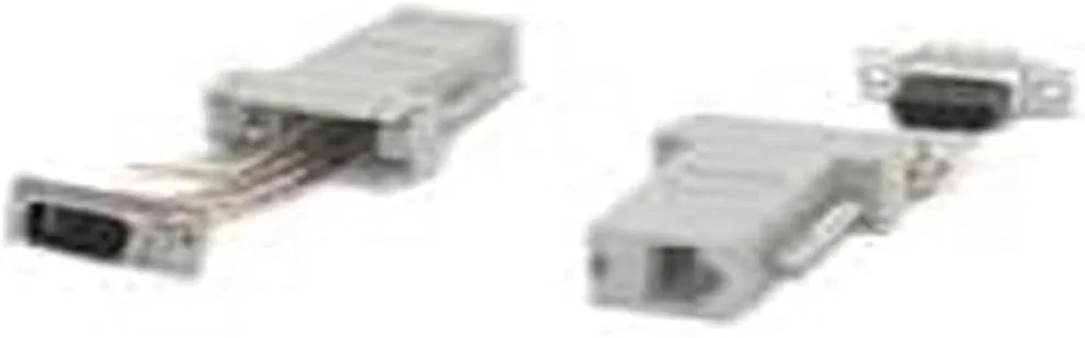 StarTech.com DB9 to RJ45 Modular Adapter - M/F - Serial adapter - DB-9 (M) to RJ-45 (F) - GC98MF,Gray 1 Count (Pack of 1)