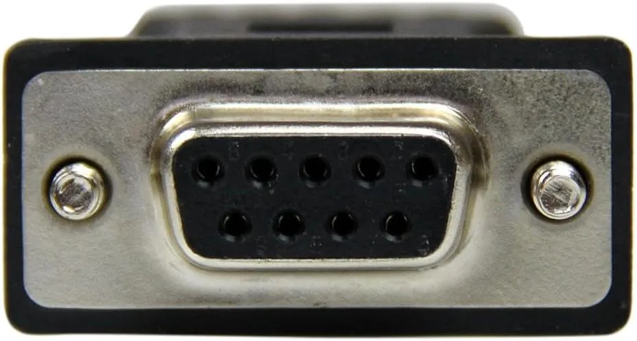 StarTech.com RS422 RS485 Serial DB9 to Terminal Block Adapter - Serial adapter - 5 pin terminal block to DB-9 (M) (black)