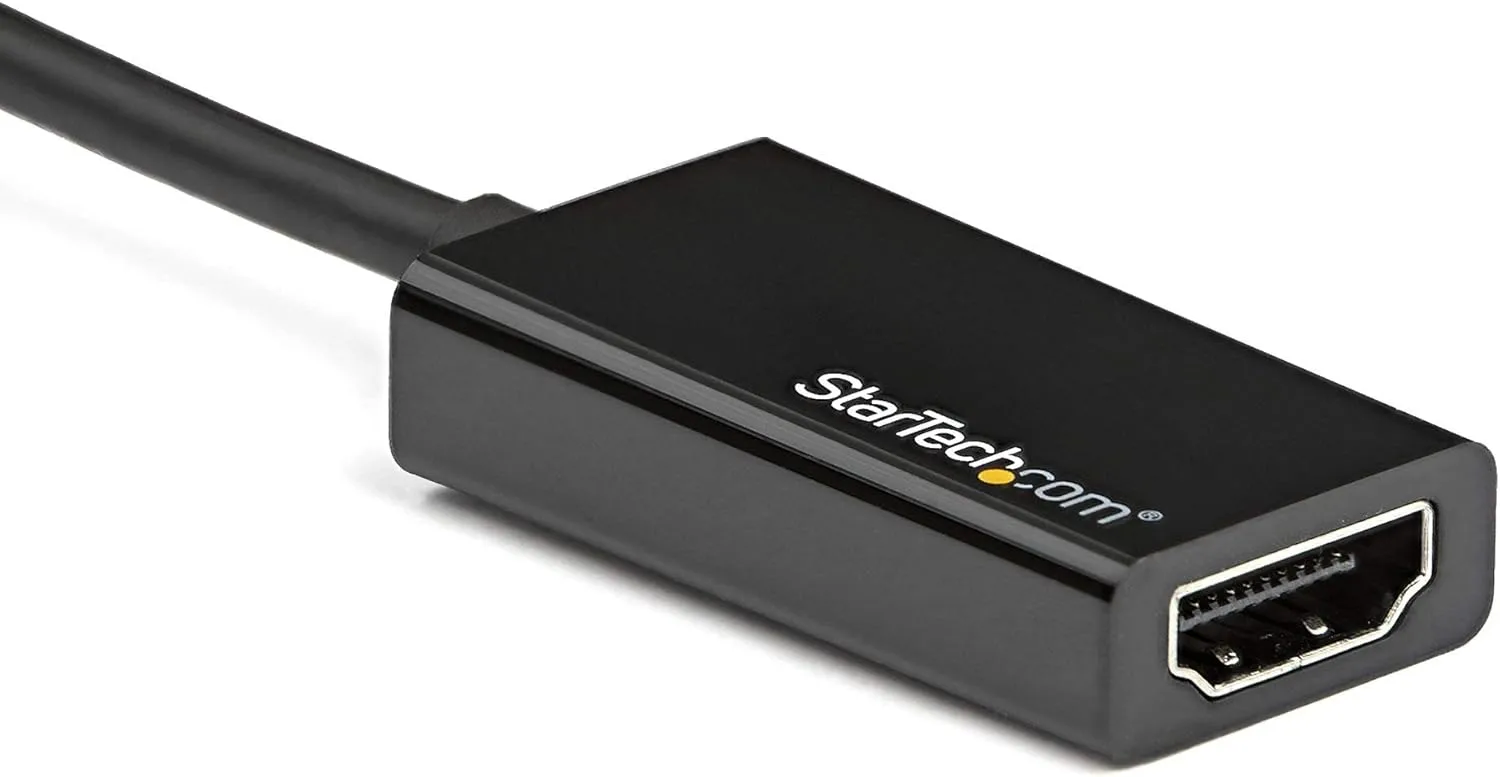 StarTech.com DisplayPort to HDMI Adapter, 4K 60Hz Active DP 1.4 to HDMI 2.0 Video Converter - DP2HD4K60S