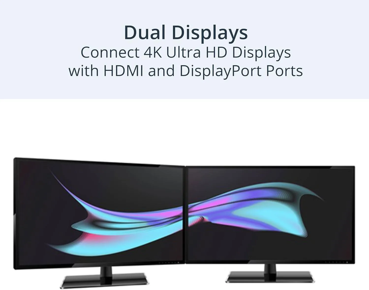 StarTech Dual-4K USB-C & USB-A Docking Station DK30A2DH