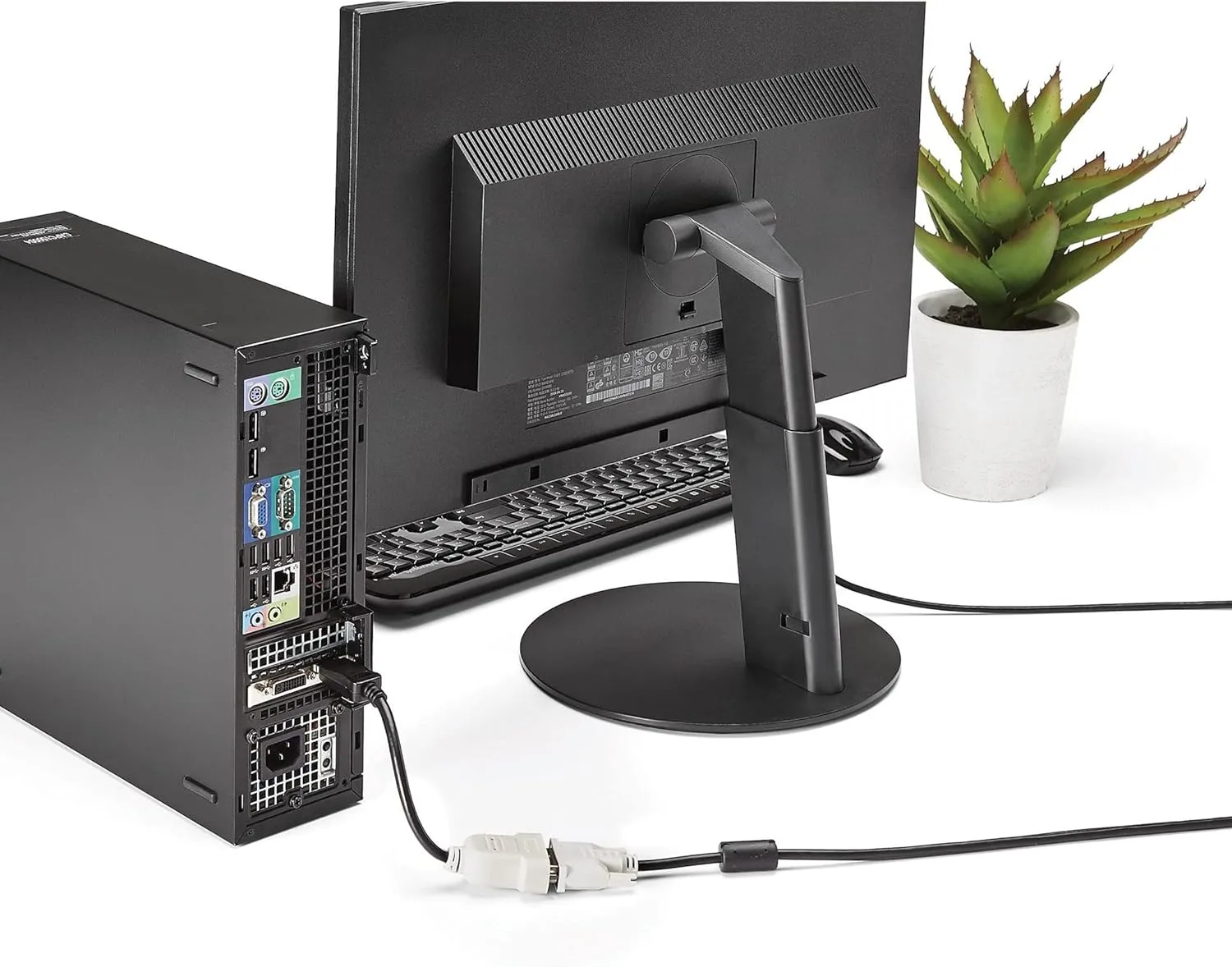 StarTech.com DP2DVI DisplayPort to DVI Adapter, DisplayPort to DVI-D Adapter/Video Converter 1080p, DP 1.2 to DVI Monitor