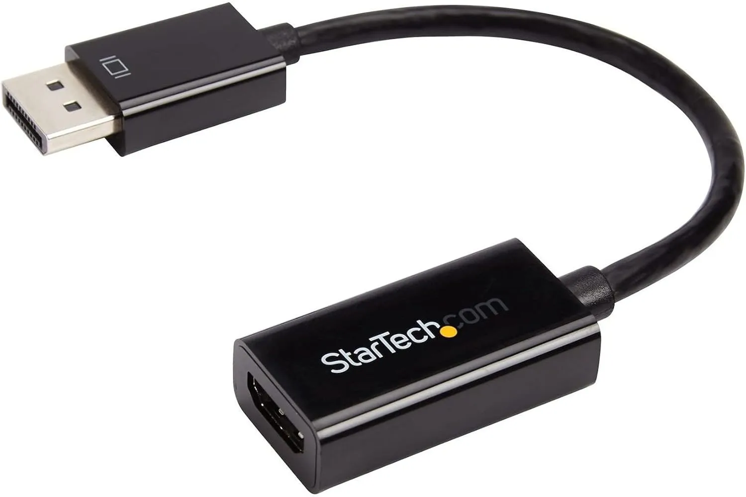 StarTech.com DP2HD4KS DisplayPort to HDMI 4K Audio/Video Converter 4K30Hz 4K HDMI Single