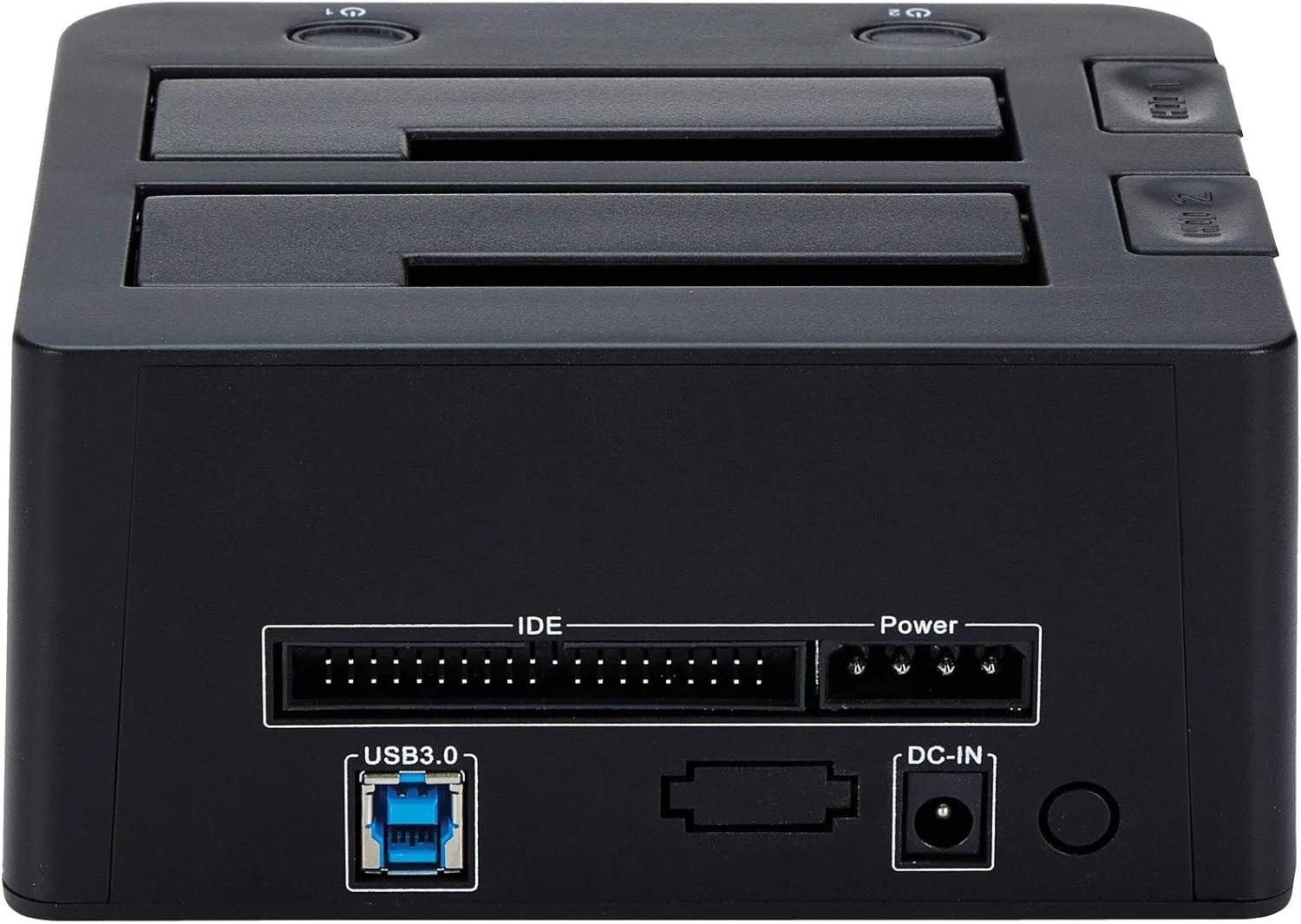StarTech.com Dual-Bay USB 3.0 to SATA & IDE Hard Drive Docking Station (UNIDOCKU33)
