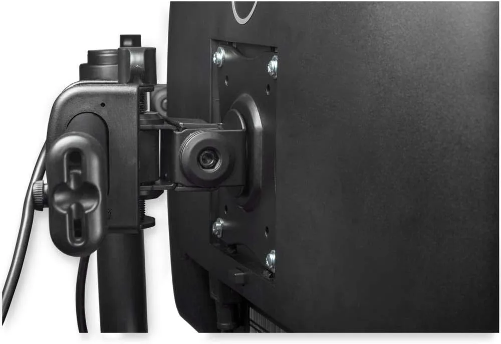 StarTech.com Desk-Mount Dual Monitor Arm - Supports 13''–27'', Low-Profile Clamp/Grommet Mount (ARMBARDUOG)