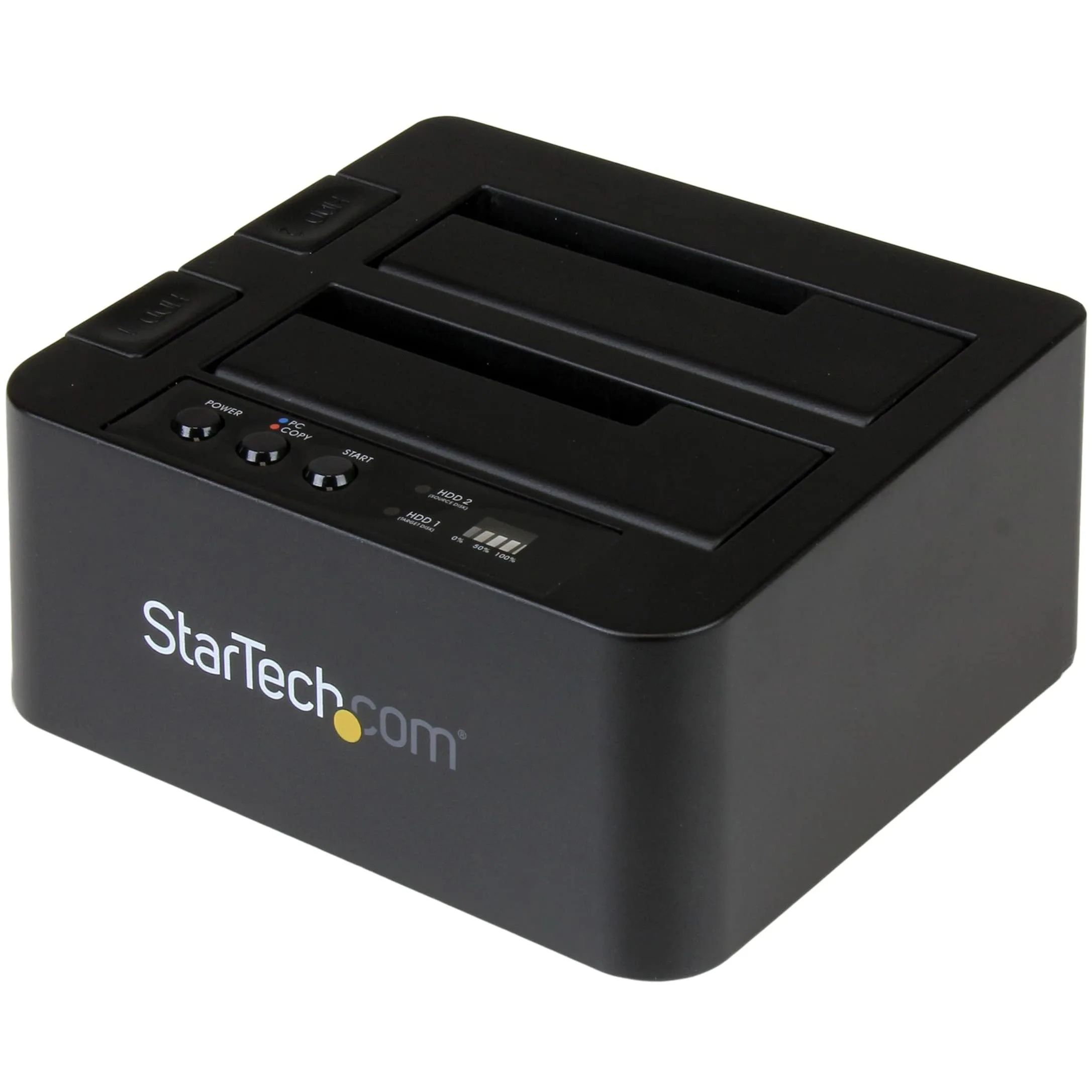StarTech.com Standalone Dual-Bay Hard Drive Duplicator & Docking Station