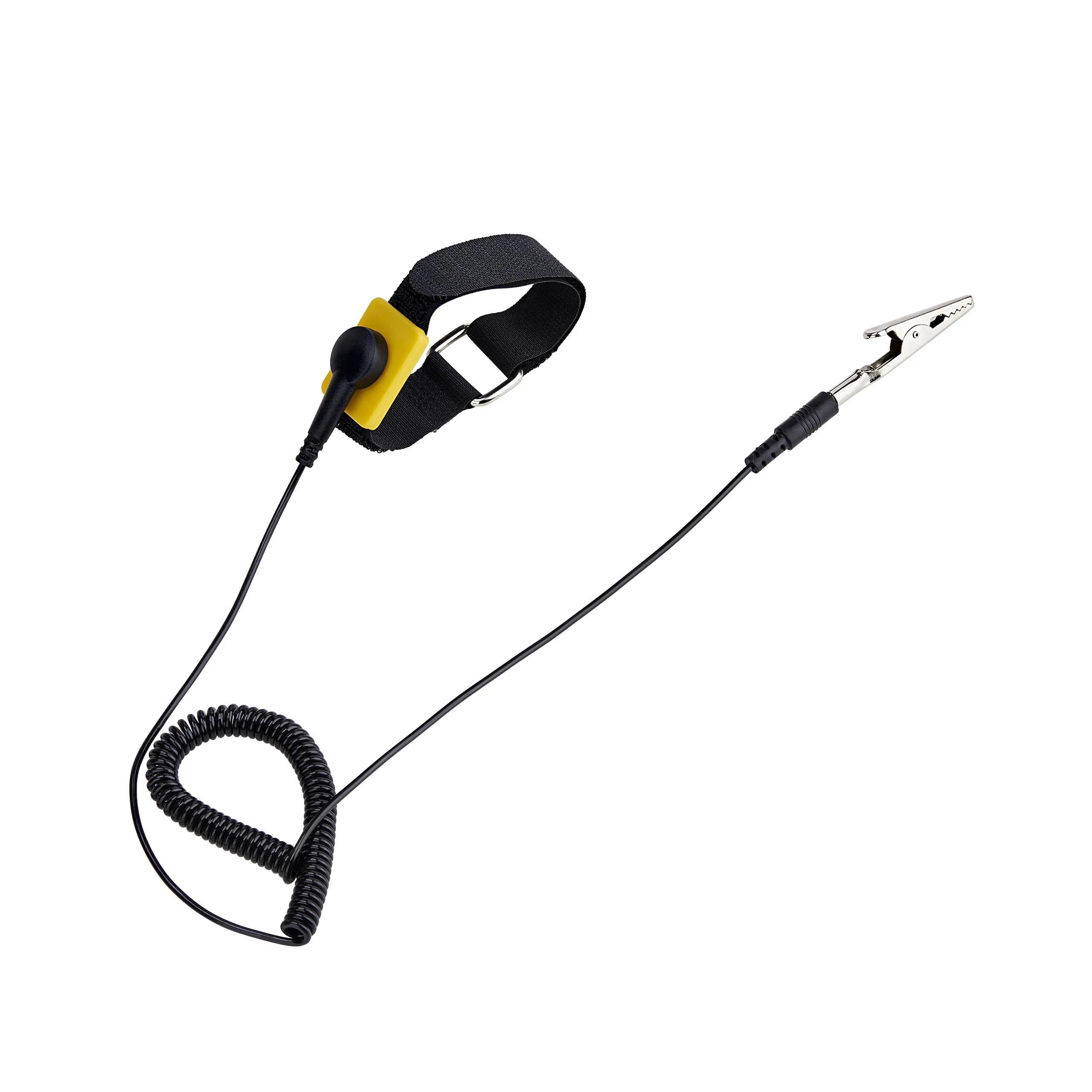 StarTech.com Antistatic Wrist Strap w/Grounding Cable, ESD Electrostatic Discharge Band, 5ft /1.5m Detachable Cord, TAA