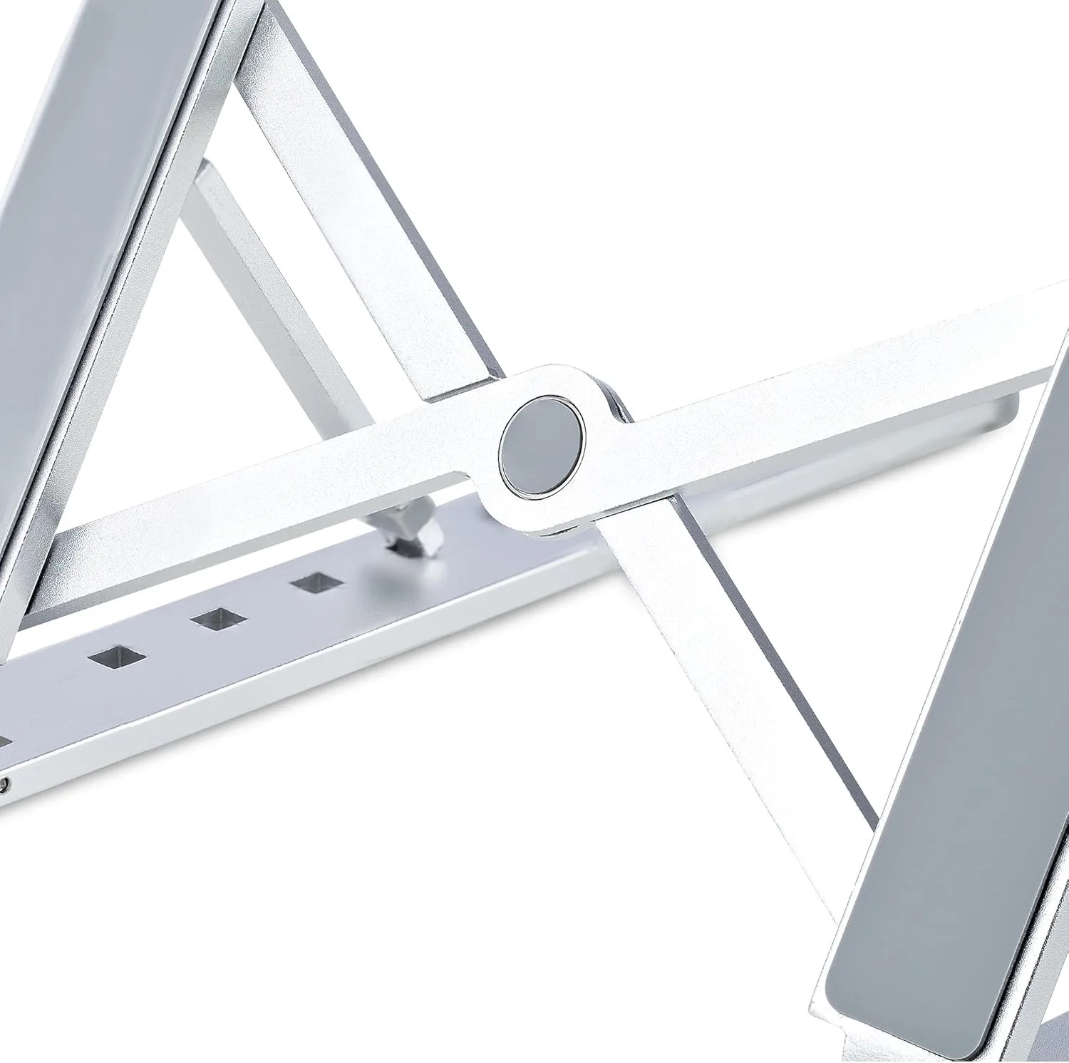 StarTech.com Foldable Laptop Riser Stand, Portable Height Adjustable Ergonomic Laptop Stand