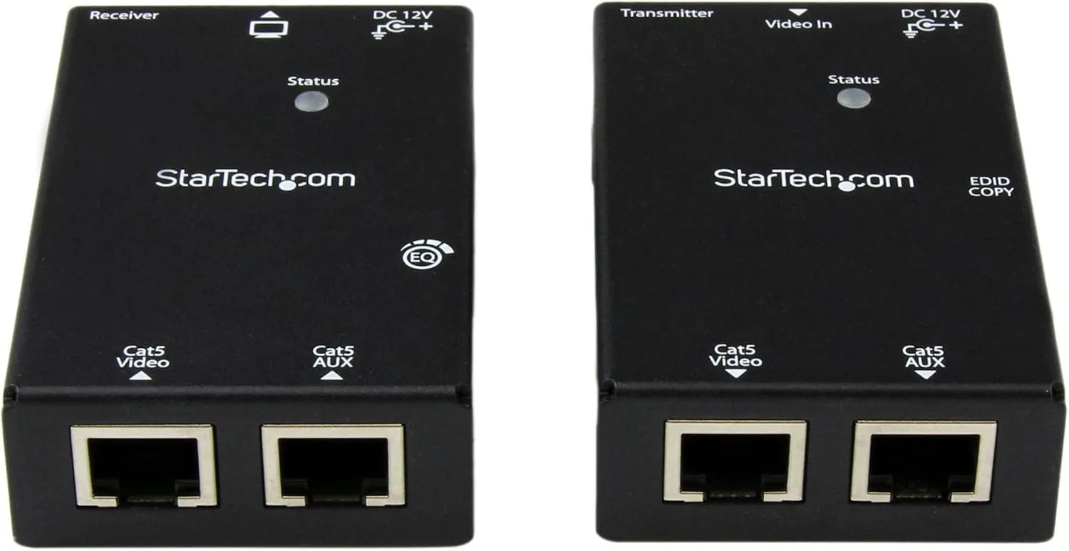 StarTech.com Video Extender over Cat5/Cat5e/Cat6 (Local and Remote Units)