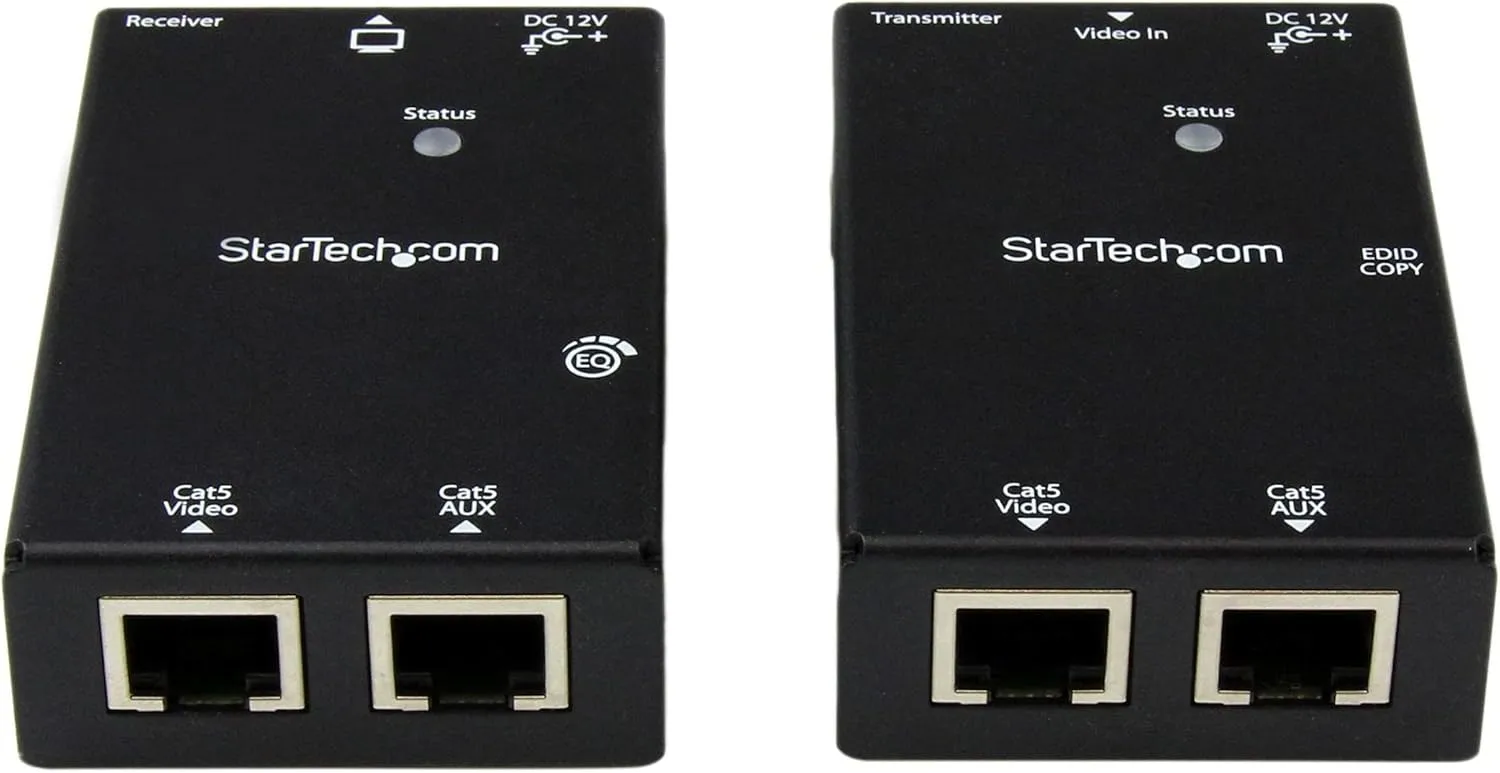StarTech.com Video Extender over Cat5/Cat5e/Cat6 (Local and Remote Units)