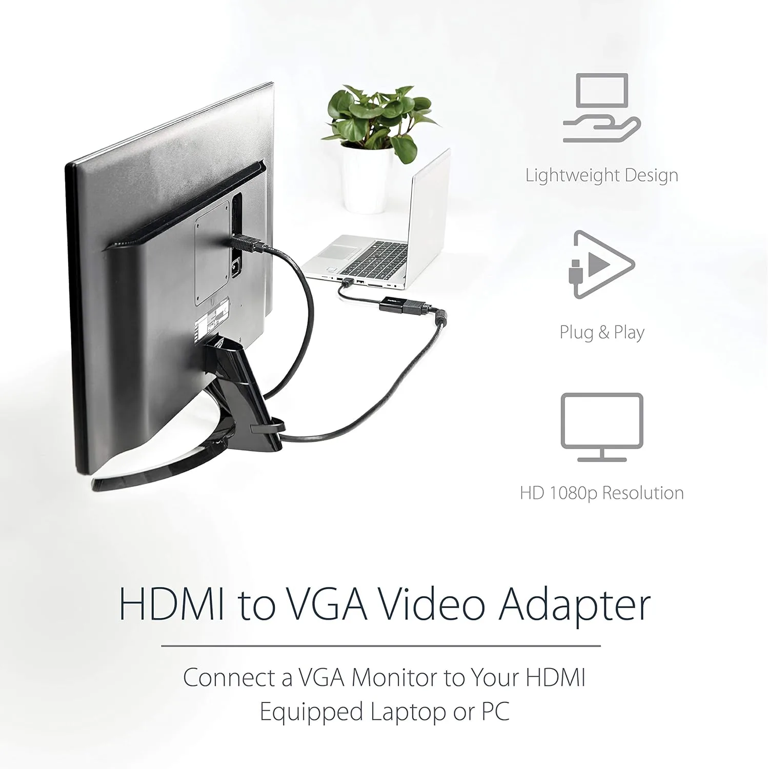 StarTech.com Crash Cart Adapter – Portable Laptop USB 2.0 to KVM Console (NOTECONS01)