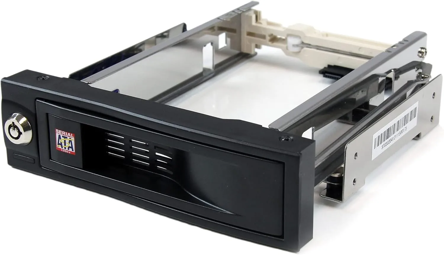 StarTech.com 5.25in Trayless Hot Swap Mobile Rack for 3.5in Hard Drive - Internal SATA Backplane Enclosure