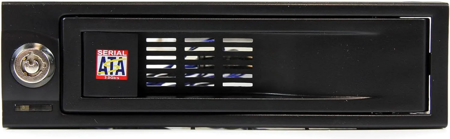 StarTech.com 5.25in Trayless Hot Swap Mobile Rack for 3.5in Hard Drive - Internal SATA Backplane Enclosure