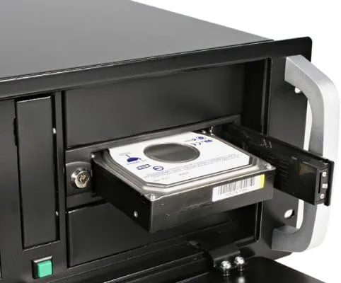 StarTech.com 5.25in Trayless Hot Swap Mobile Rack for 3.5in Hard Drive - Internal SATA Backplane Enclosure
