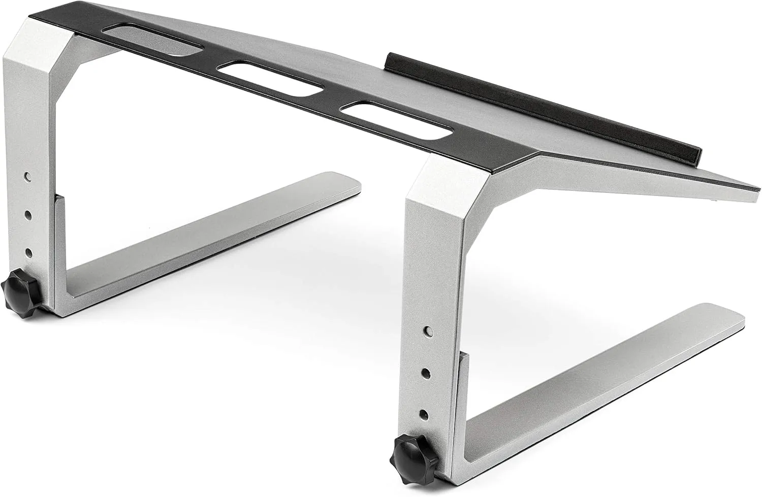 StarTech.com Adjustable Laptop Stand - Heavy Duty Steel & Aluminum - 3 Height Settings - Tilted