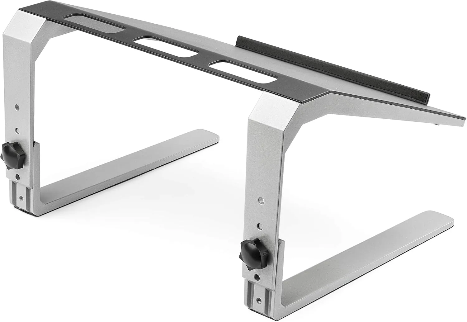 StarTech.com Adjustable Laptop Stand - Heavy Duty Steel & Aluminum - 3 Height Settings - Tilted