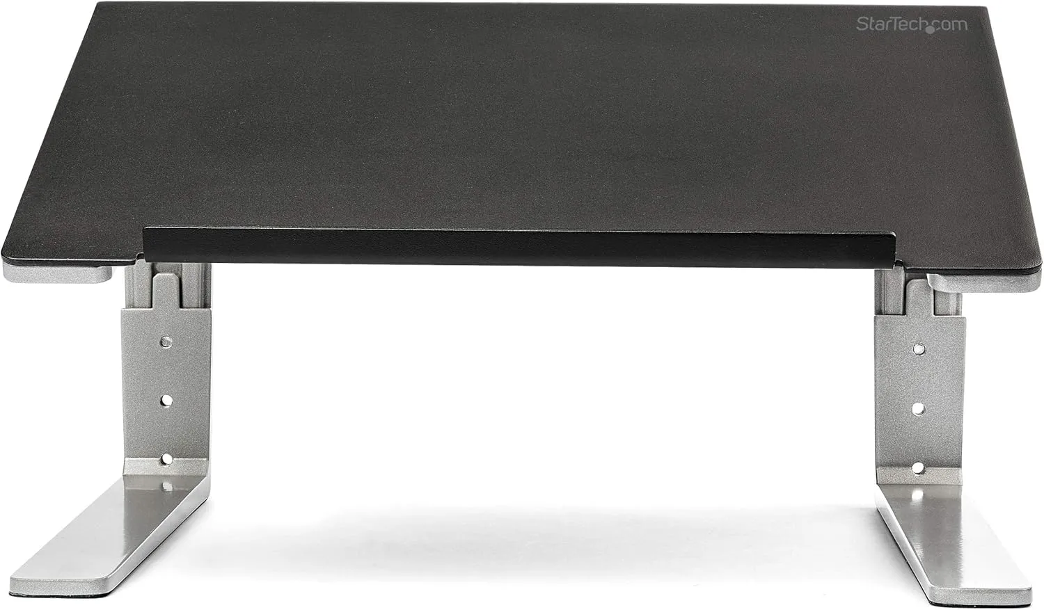StarTech.com Adjustable Laptop Stand - Heavy Duty Steel & Aluminum - 3 Height Settings - Tilted