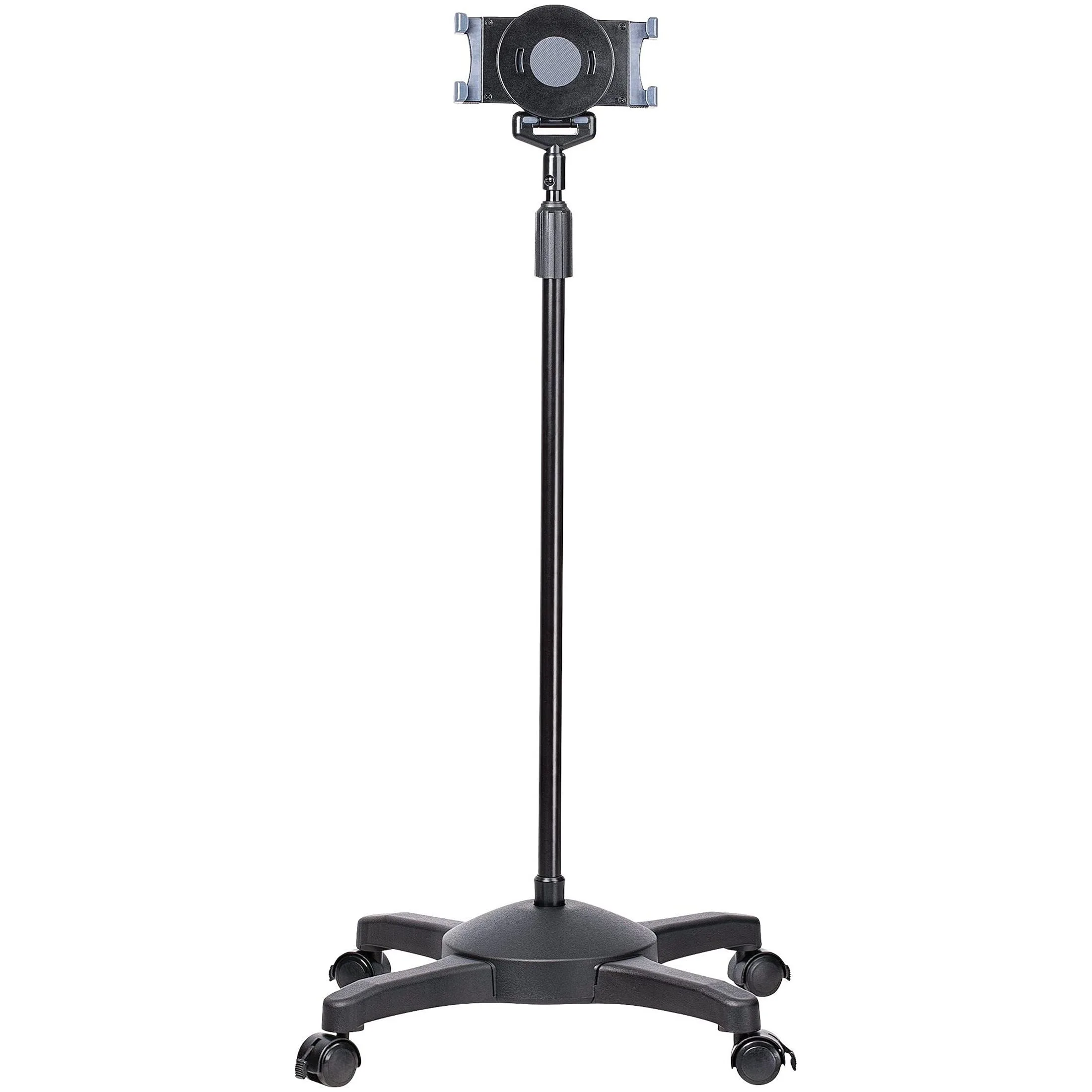StarTech.com Mobile Tablet Stand with wheels, Adjustable, Universal Rolling Tablet Stand - STNDTBLTMOB
