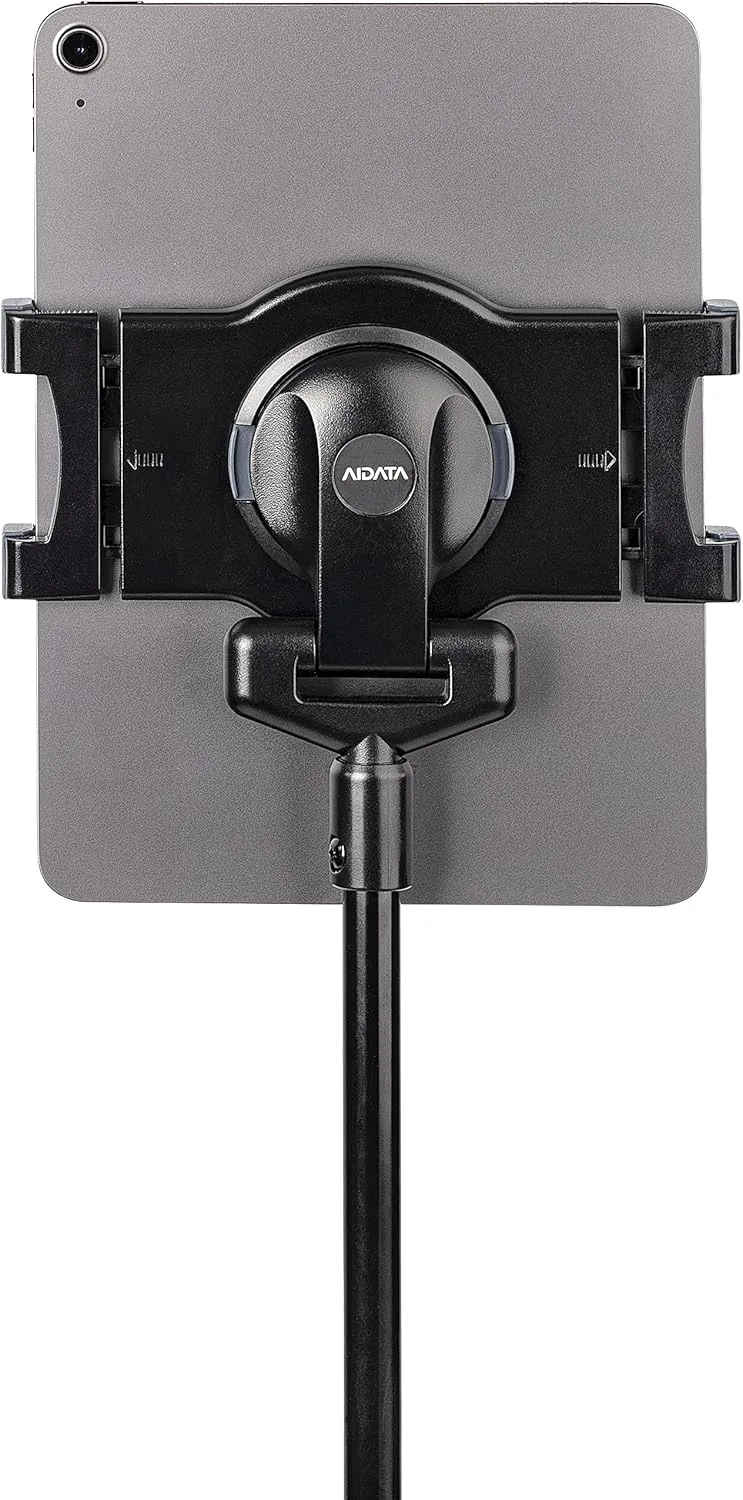 StarTech.com Mobile Tablet Stand with wheels, Adjustable, Universal Rolling Tablet Stand - STNDTBLTMOB