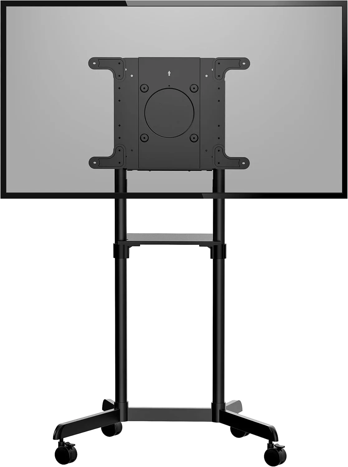 StarTech.com Mobile TV Cart - Portable Rolling TV Stand for 37-70" VESA Display (154lb/70kg)